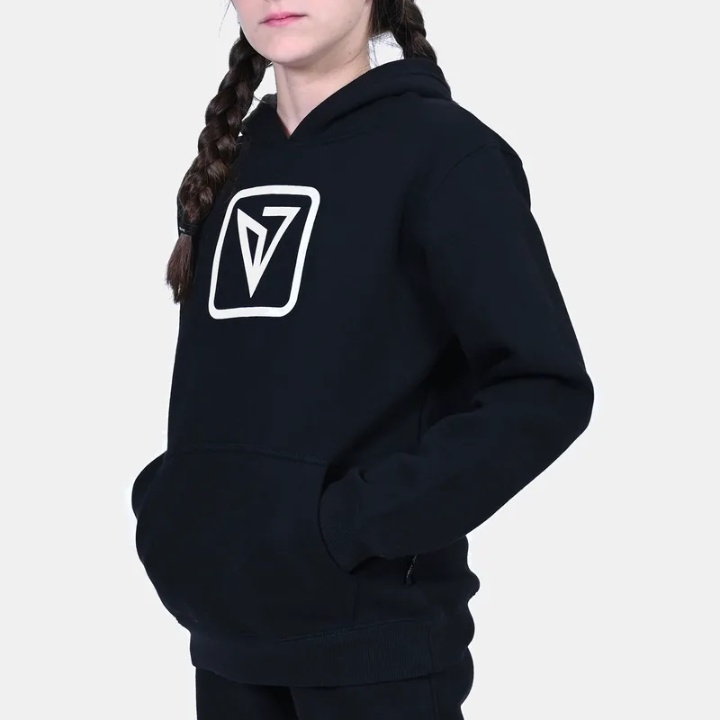 MAGNETIC NORTH KID'S LOGO HOODIE ΜΑΥΡΟ