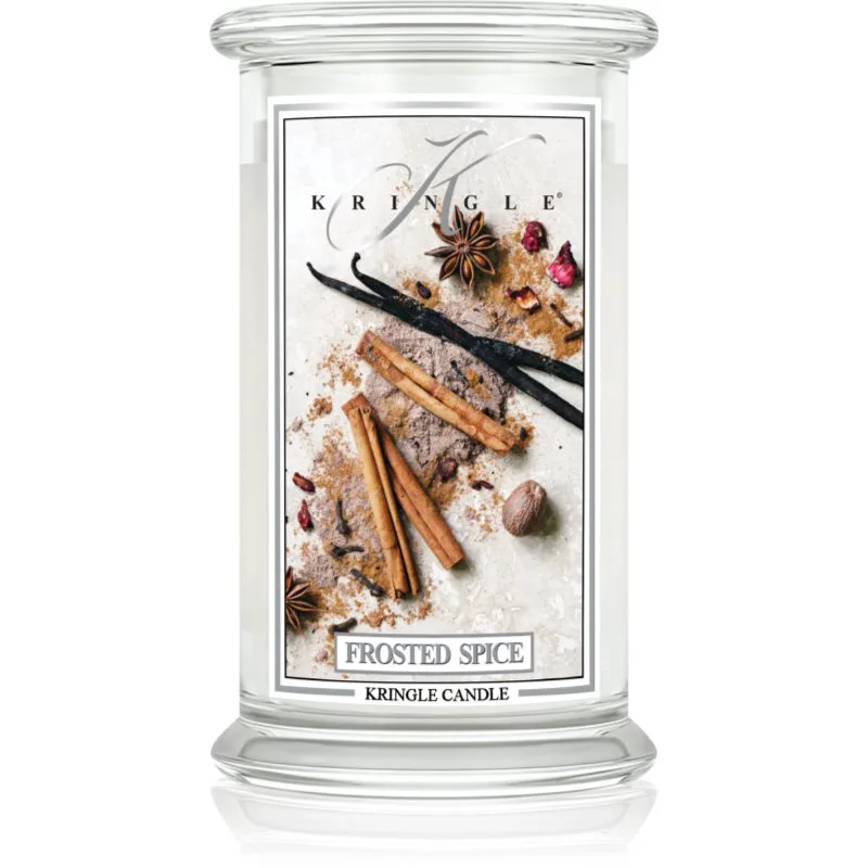 Kringle Candle Frosted Spices αρωματικό κερί 624 γρ