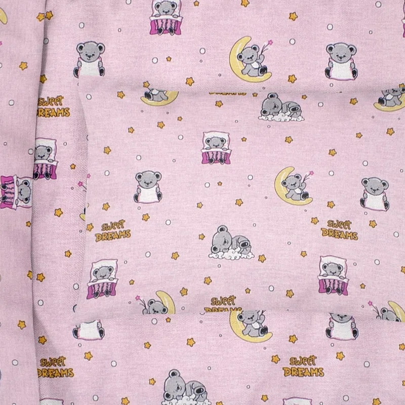 Παιδική Μαξιλαροθήκη Dimcol Sweet Dreams 550 Ροζ 50x70