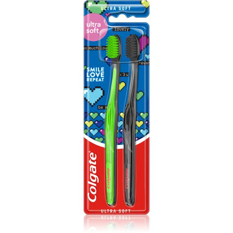 Colgate Duo Love οδοντόβουρτσες 2 τμχ