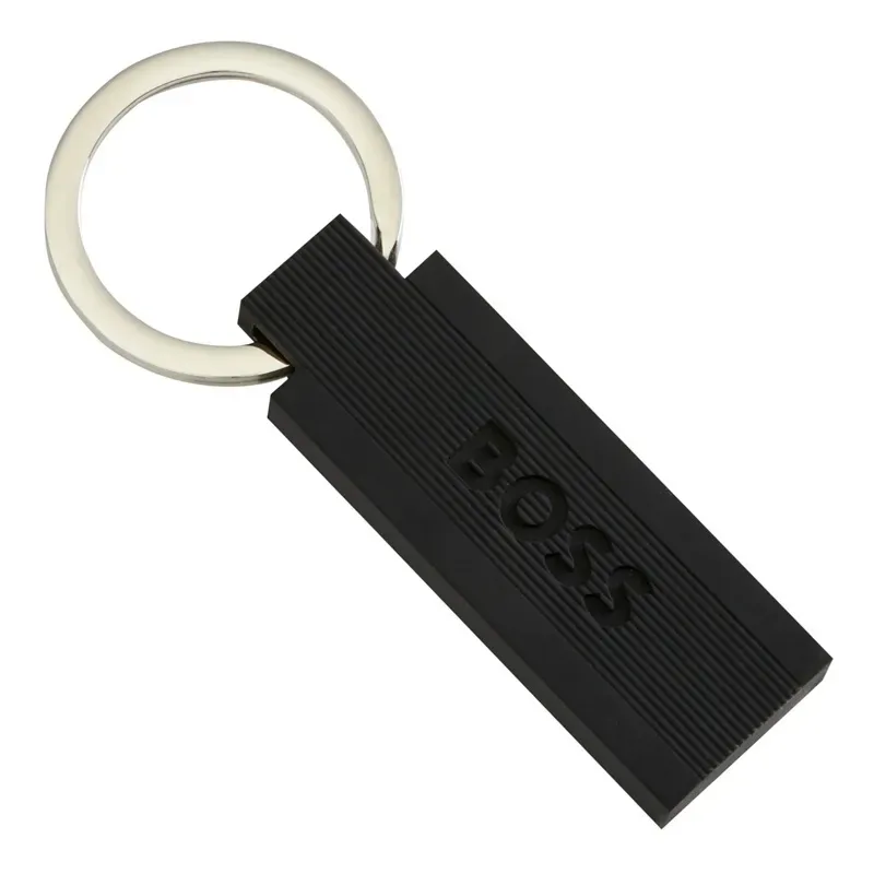 Μπρελόκ Hugo Boss Iconic Black HAK421A HAK421A Ατσάλι