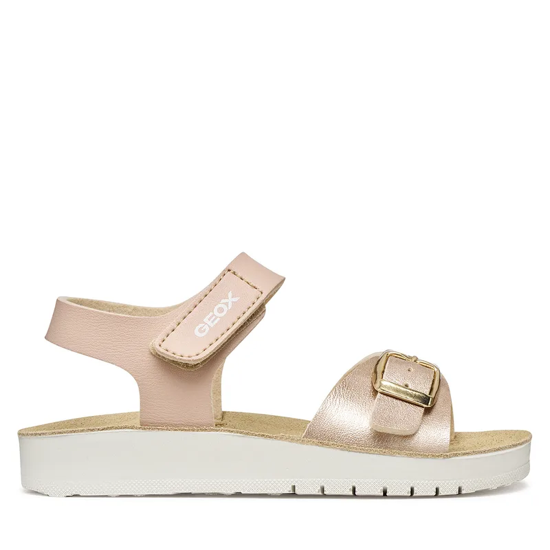 Σανδάλια Geox J Sandal Costarei Gi J15EAB 0BCBN C8172 S Ροζ
