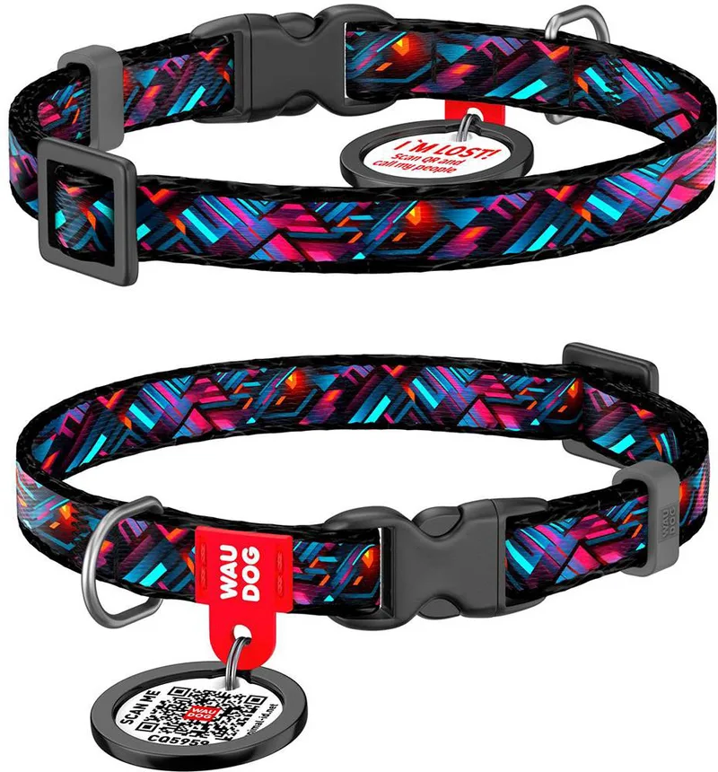ΠΕΡΙΛΑΙΜΙΟ WAUDOG ENDLESS WORLDS PLASTIC FASTEX (10MM / 20-30CM)