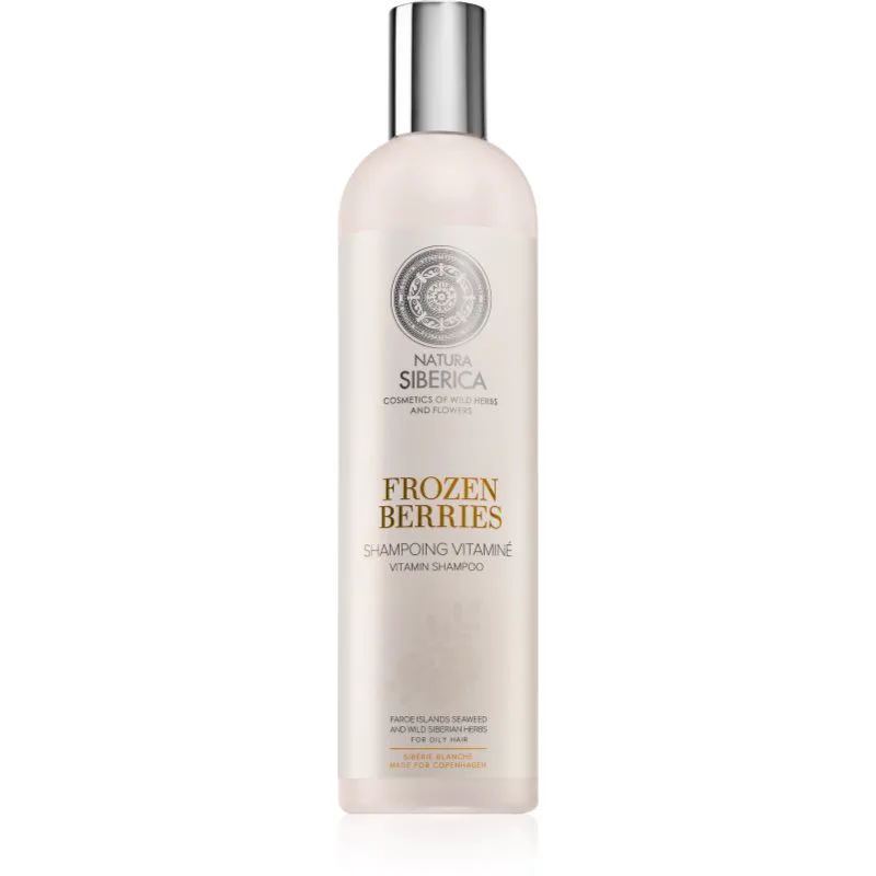 Natura Siberica Copenhagen Frozen Berries σαμπουάν με βιταμίνες για λιπαρά μαλλιά 400 ml