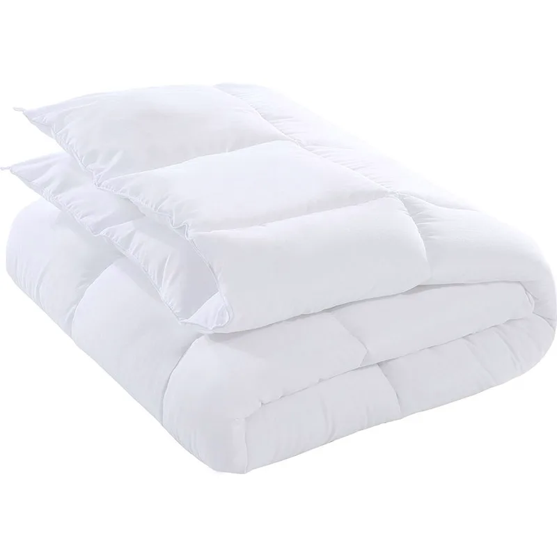 Πάπλωμα Λευκό Μονό 155X200 Viopros Microfiber Λευκό (155x200)