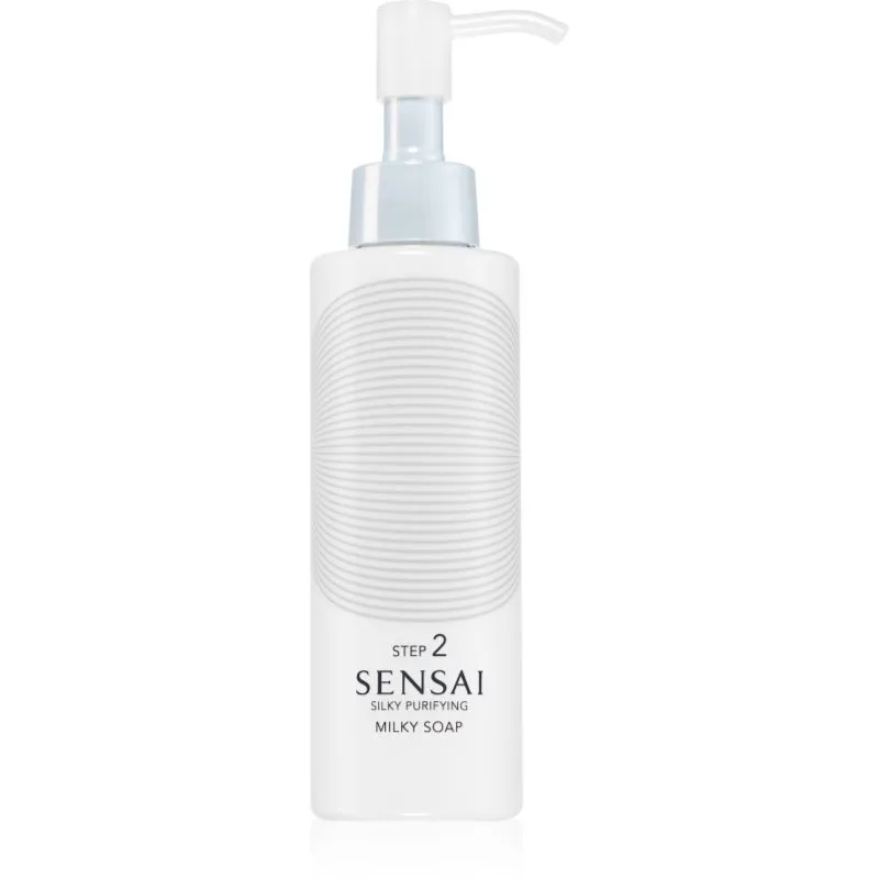 Sensai Silky Purifying Milky Soap ενυδατικό καθαριστικό σαπούνι για ξηρή έως πολύ ξηρή επιδερμίδα 150 ml