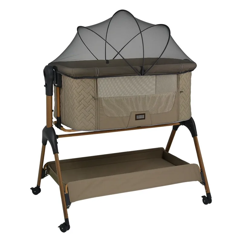 Λίκνο Bebe Stars Style 2 in 1 Natural Μπεζ 847-182