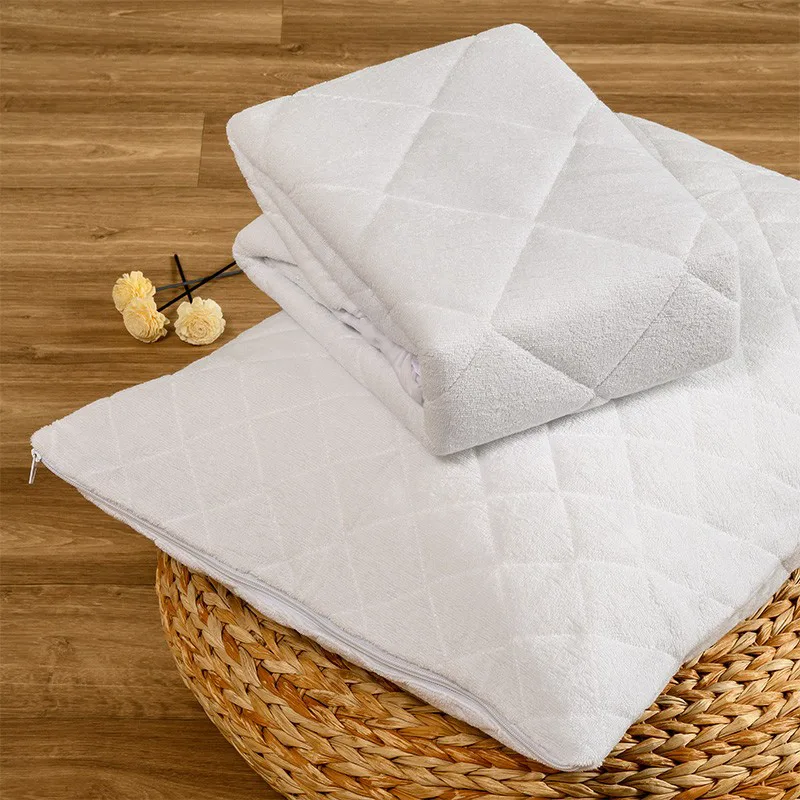 Αδιάβροχο Επίστρωμα Υπέρδιπλο 160X200+40Cm Melinen Καπιτονε Premium Λευκο (160x200+40cm)