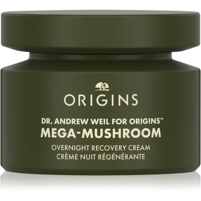 Origins Dr. Andrew Weil for Origins™ Mega-Mushroom Overnight Recovery Cream καταπραϋντική και ενυδατική μάσκα νύχτας 50 ml