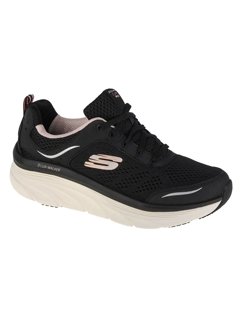 Skechers D"Lux Walker Infinite Motion Γυναικεία Sneakers Μαύρα 149023-BKPK