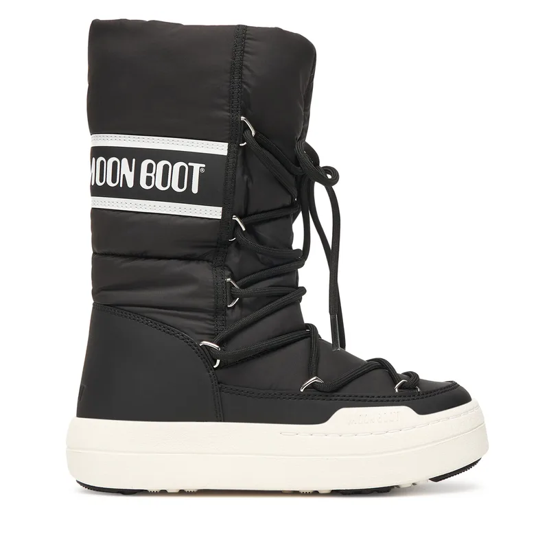 Μπότες Χιονιού Moon Boot Jr Park Tube Lace wp 80D3440130 D Μαύρο