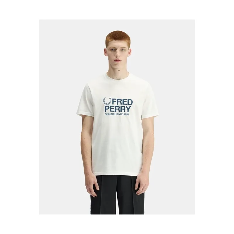 T-shirt με κοντά μανίκια Fred Perry M2406