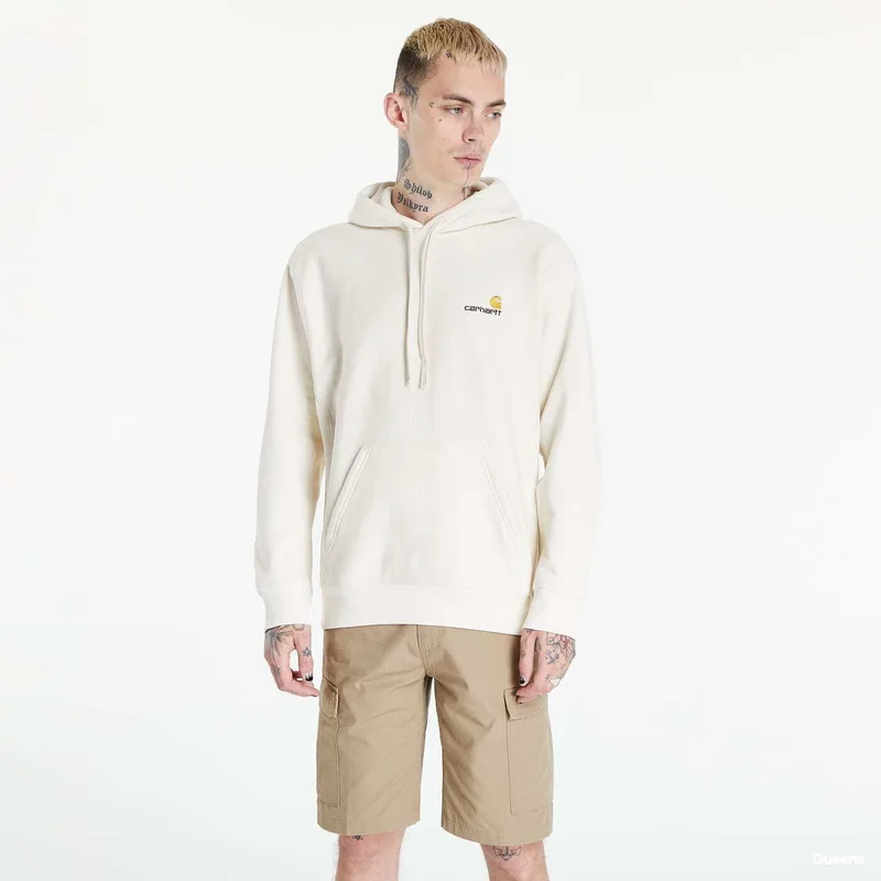 Φούτερ Carhartt WIP Hooded American Script Sweat UNISEX Natural XS