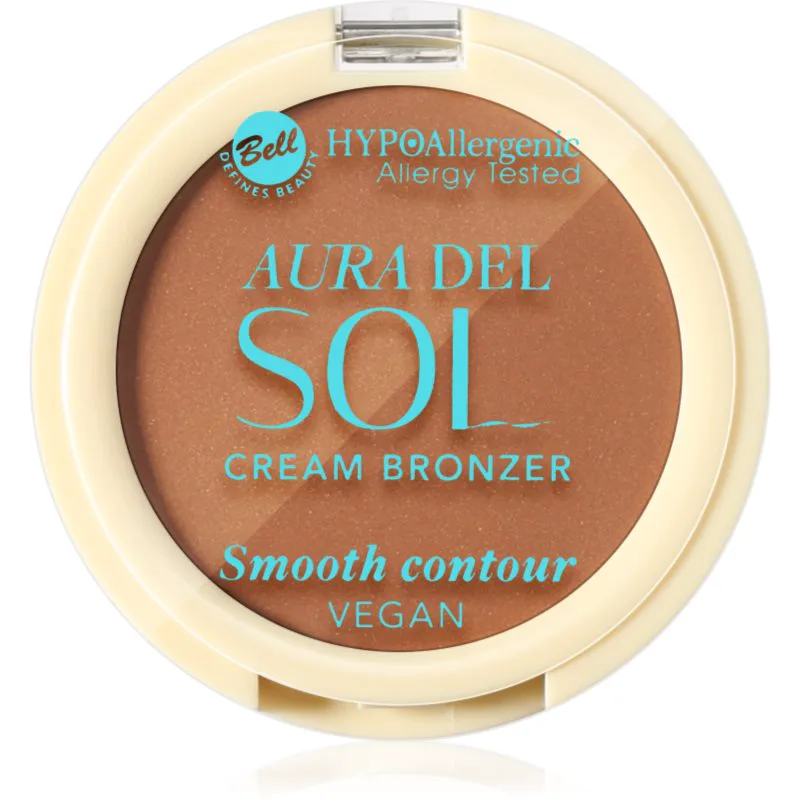 Bell HYPOallergenic Aura Del Sol κρεμώδες μπρονζερ απόχρωση 01 Golden Mirage 4.5 γρ