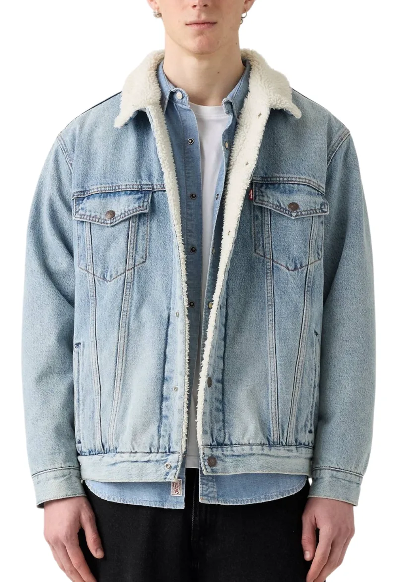 Μπουφάν Levi's Relaxed Fit Sherpa Trucker A57840026-26 Ανδρικό