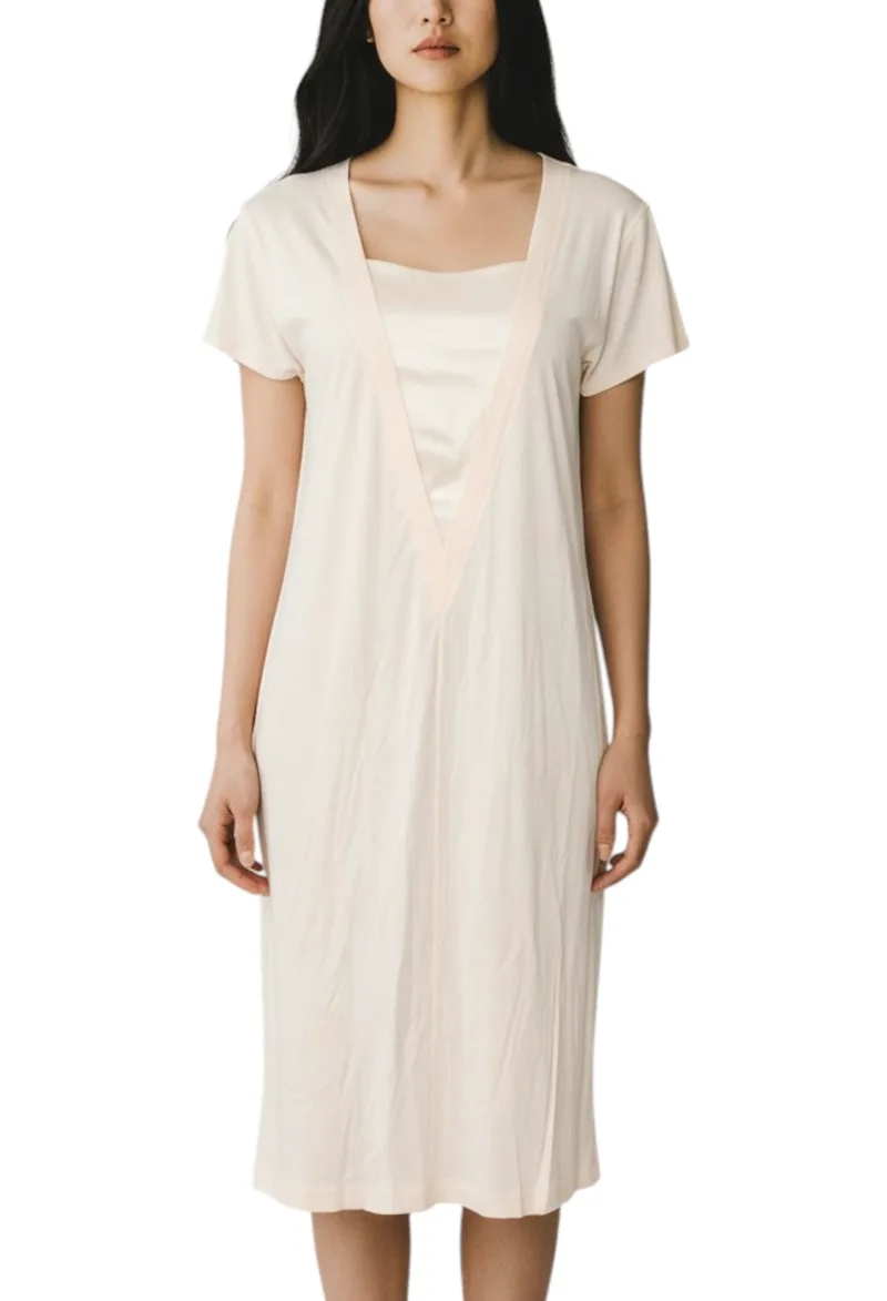Νυχτικό Hanro Short Sleeve Gown 076121-1208 Γυναικείο