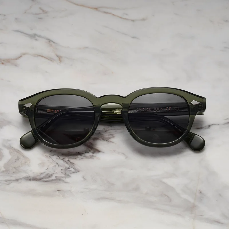 JOHN A16EP13 - JOHN - GREEN - GRAY Sunglasses | Green | Gray Shades | Explicit Poets Sunglasses