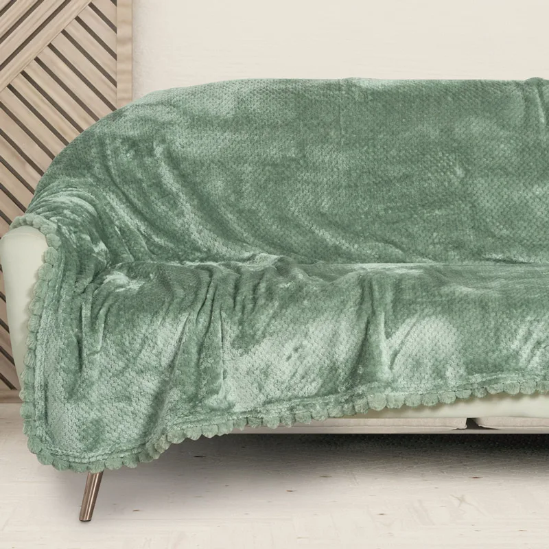 Κουβέρτα Καναπέ-Ριχτάρι 130x170 Das Home 1184 Dark Mint 130x170