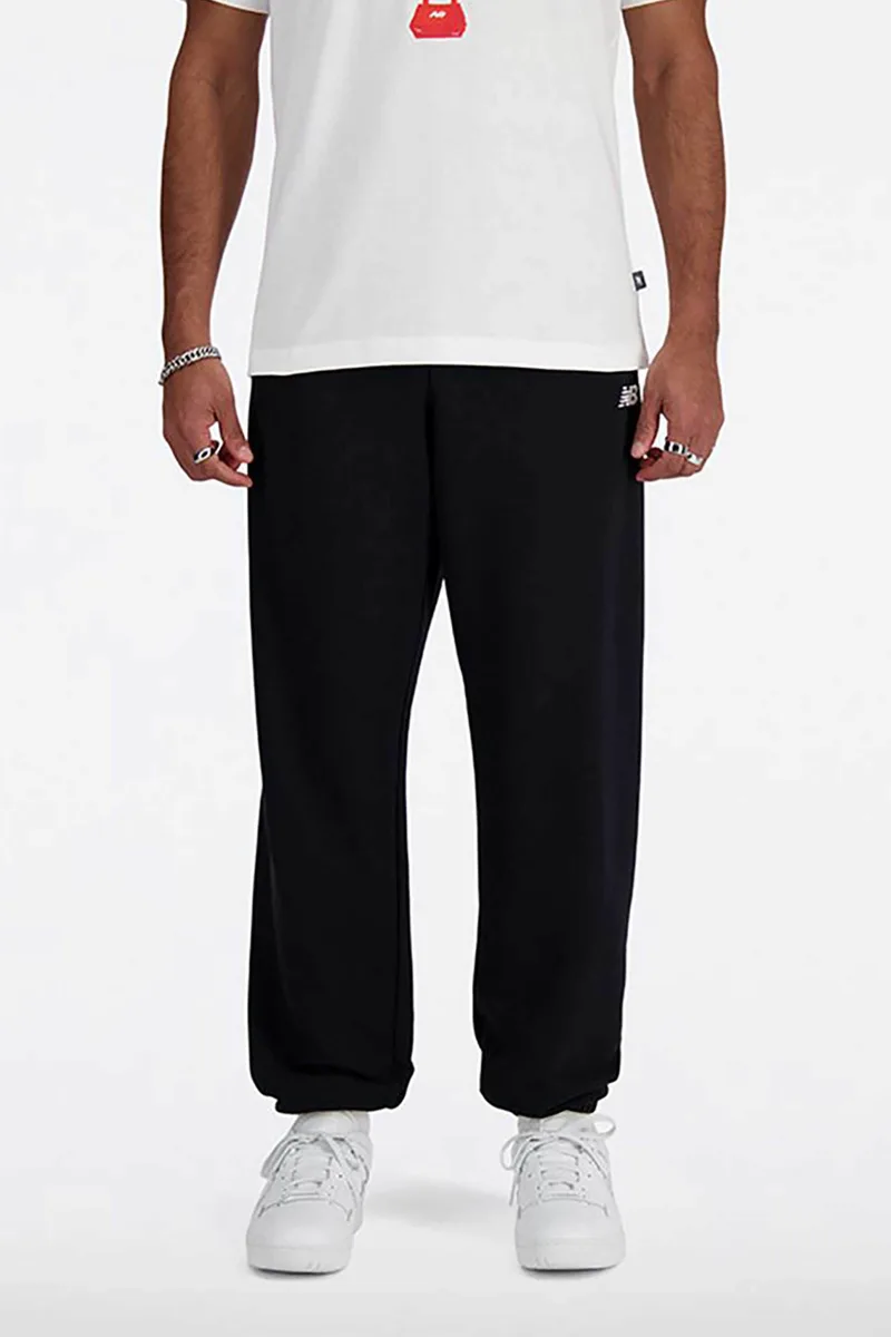 New Balance ανδρικό παντελόνι φόρμας "Sport Essentials French Terry" - MP41519 Μαύρο