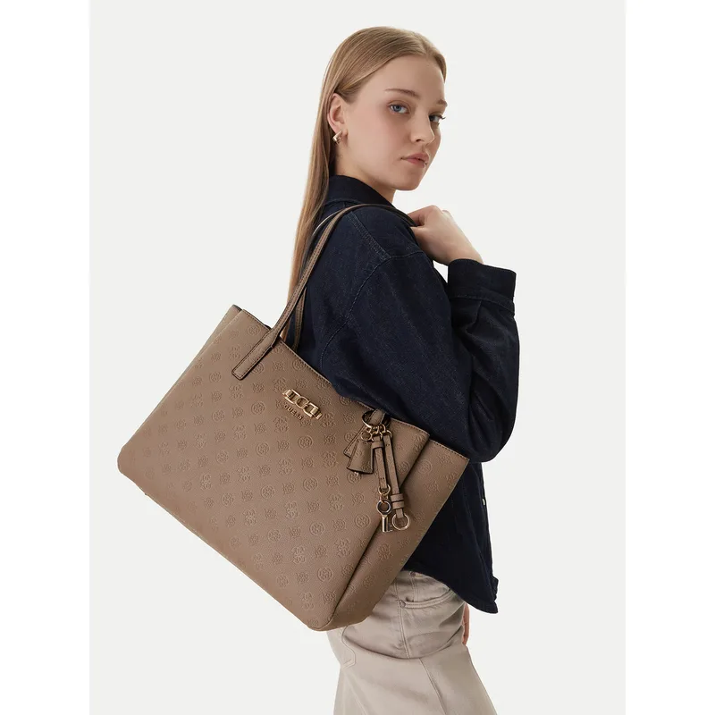 Τσάντα Guess Anise HWPD99 16230 Μπεζ
