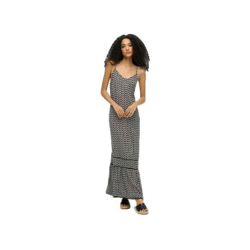Μακριά Φορέματα Superdry Robe longue Cami à fines bretelles