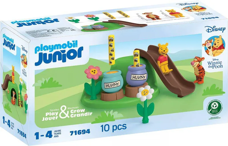 PLAYMOBIL 71694 JUNIOR - DISNEY: Ο ΓΟΥΙΝΙ ΚΑΙ Ο ΤΙΓΡΗΣ ΣΤΟΝ ΜΕΛΙΣΣΟΚΗΠΟ