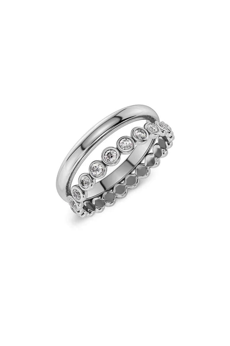 EDBLAD γυναικείο δαχτυλίδι "Grace Silver XL" - 130262-XL