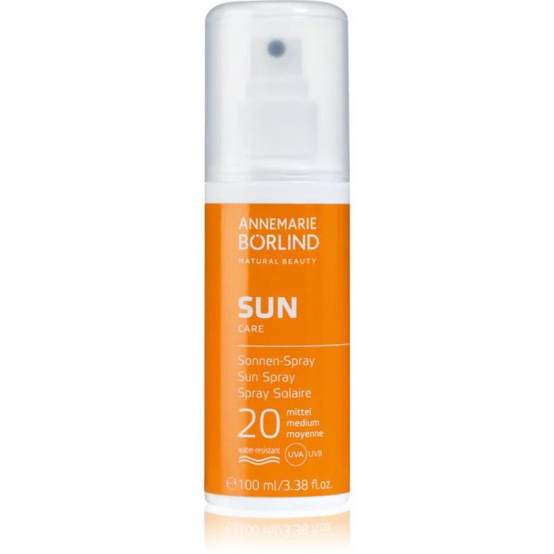 ANNEMARIE BÖRLIND SUN CARE προστατευτικό σπρέι κατά της ηλιακής ακτινοβολίας SPF 20 100 ml
