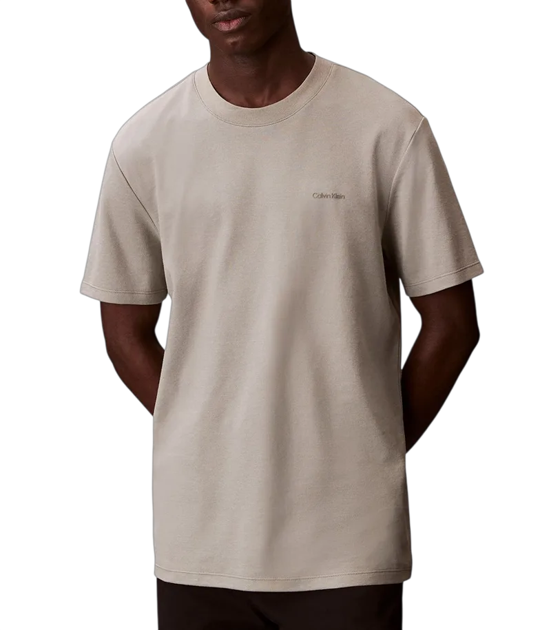Ανδρικό T-shirt Μπεζ Calvin Klein LV04LF209G-PEZ