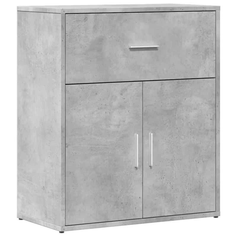 vidaXL Βοηθητικό Ντουλάπι Γκρι Σκυρ. 60x31x70εκ από Επεξεργασμένο Ξύλο