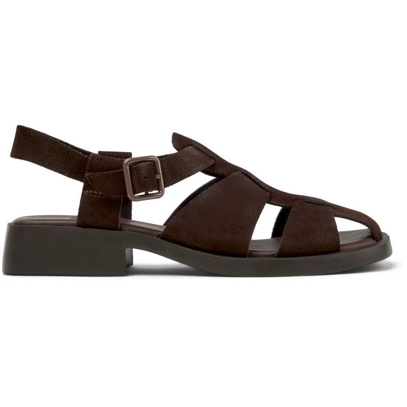 CAMPER Dana - Πέδιλα Για Γυναικεία - Καφέ, Μέγεθος 40, piel.consumidor11