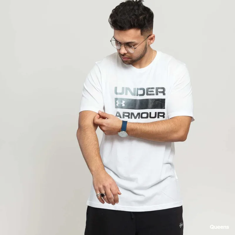 T-shirt Under Armour Team Issue Wordmark SS Tee White M