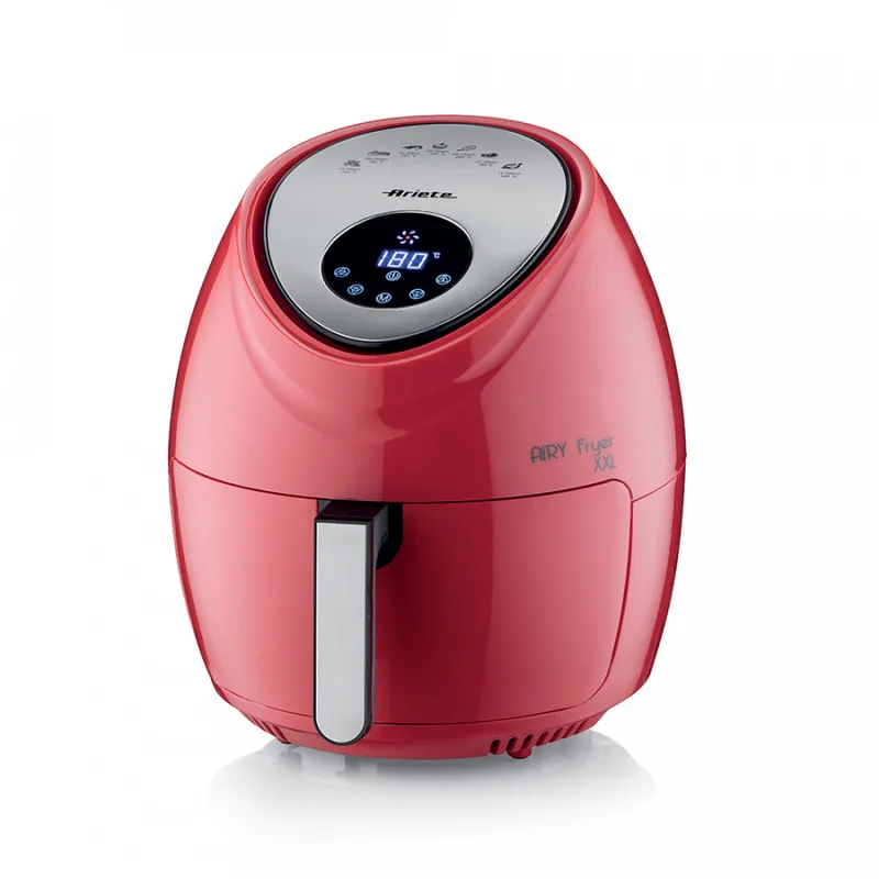 Ariete Φριτέζα Αέρος Air Fryer XXL Με Αποσπώμενο Κάδο 7lt Κόκκινη 4618/01