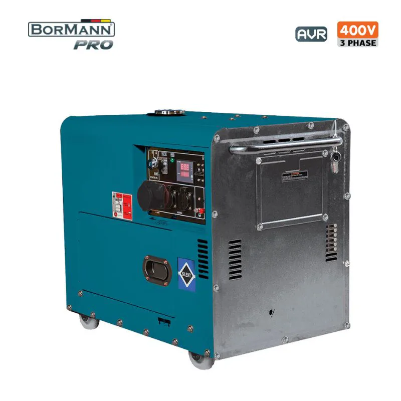 BORMANN Pro BGB9500 Μονοφασική Γεννήτρια Πετρελαίου Συνεχ. Απόδοση 5500W 045281