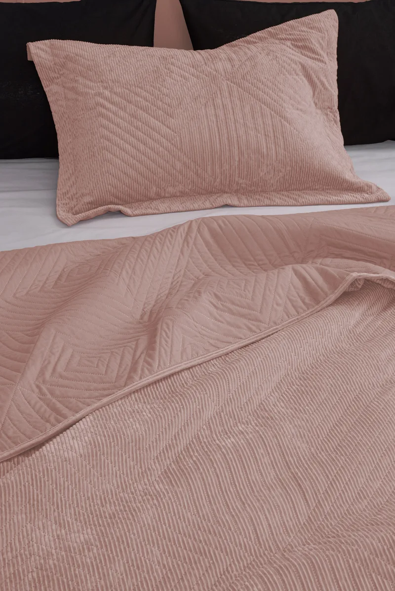 Κουβερλί Υπέρδιπλο Palamaiki Dizza Rose 220x240