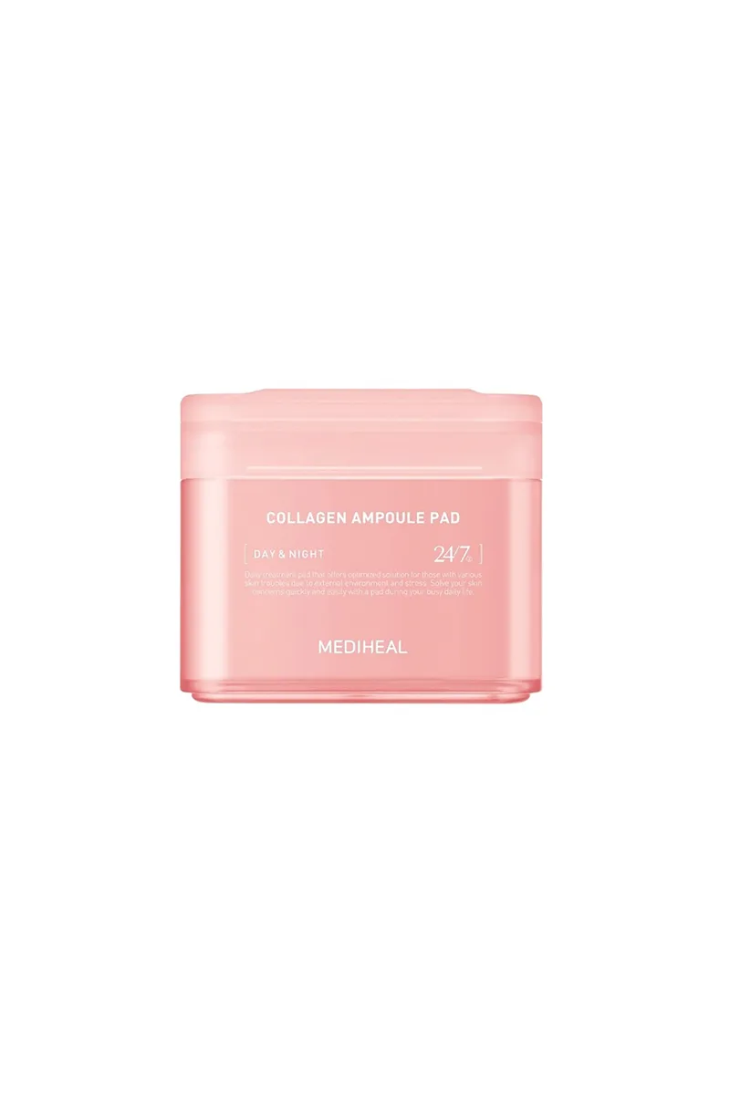 Mediheal Collagen Ampoule Pad - Εμποτισμένα Δισκία Κολλαγόνου (100 pads) - 8809615058701