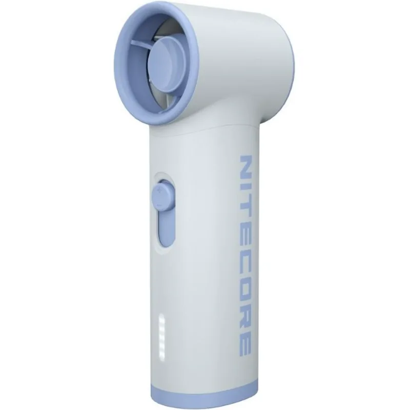 Ανεμιστήρας Nitecore NEF01 Lite Ατομικός Φορητός με Λουράκι Καρπού & 5 Ταχύτητες Ανέμου - Lavender Blue (6952506498543)