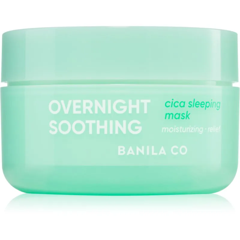 Banila Co. Overnight Soothing Cica Sleeping Mask καταπραϋντική μάσκα νύχτας 100 ml