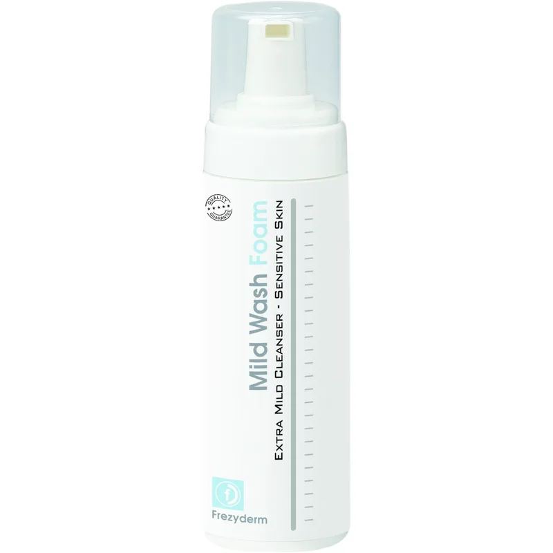 Frezyderm Mild Foam Wash Απαλό Αφρώδες Καθαριστικό για Ευαίσθητες Επιδερμίδες 150ml