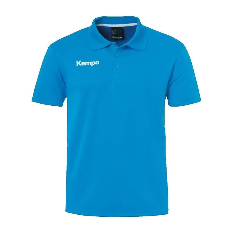 Πόλο με κοντά μανίκια Kempa Polo Poly bleu manches courtes