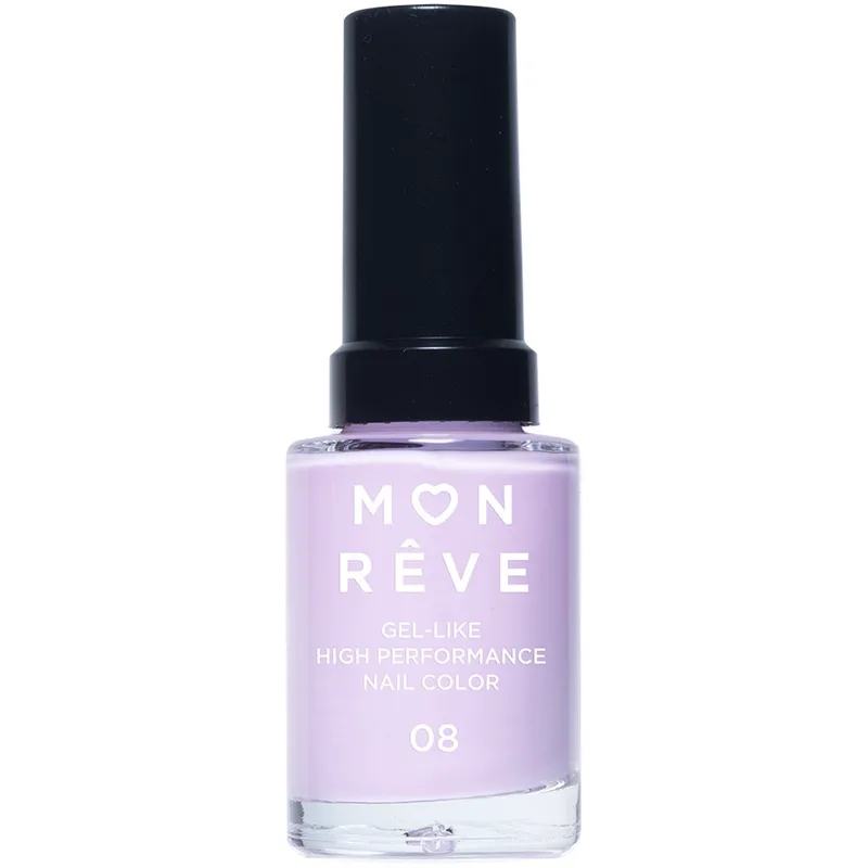 Mon Reve Gel-Like High Performance Nail Color Βερνίκι Νυχιών Υψηλής Απόδοσης 13ml - 08