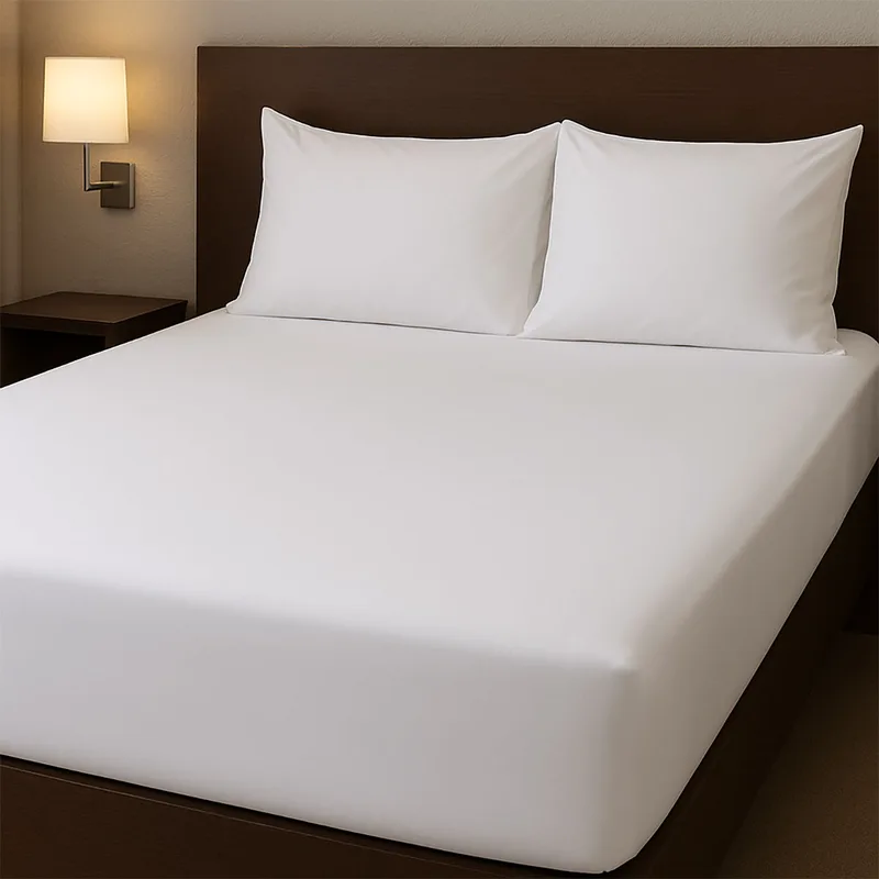 Σεντόνι (160x265) Hotel Spitishop Pro 50% Βαμβάκι 50% Polyester T160