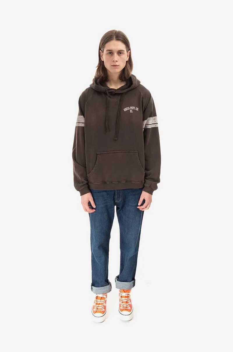 Guess U.S.A. Βαμβακερή μπλούζα Guess