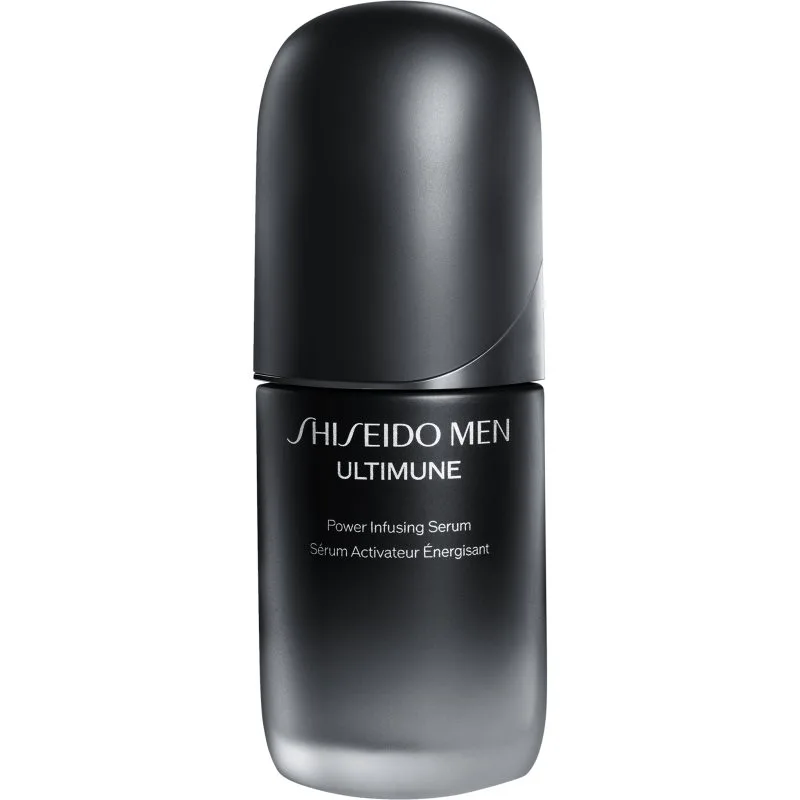 Shiseido Men Ultimune Power Infusing Serum συμπυκνωμένος ορός κατά τα συμπτώματα γήρανσης της επιδερμίδας για άντρες 50 ml