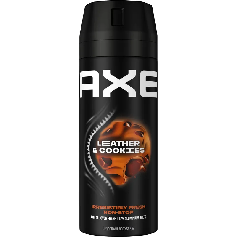 Axe Leather & Cookies Body Spray Αποσμητικό με Άρωμα Δέρμα & Μπισκότα 150ml