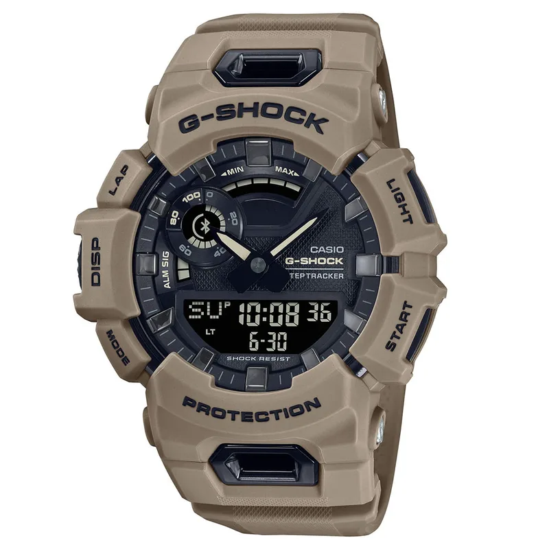 CASIO G-SHOCK Smartwatch Brown Rubber Strap GBA-900UU-5AER