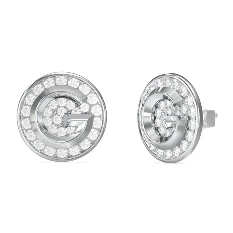 Ατσάλινα σκουλαρίκια Guess G Crystal Stainless Steel JUBE05448JWRHT/U JUBE05448JWRHT/U Ατσάλι