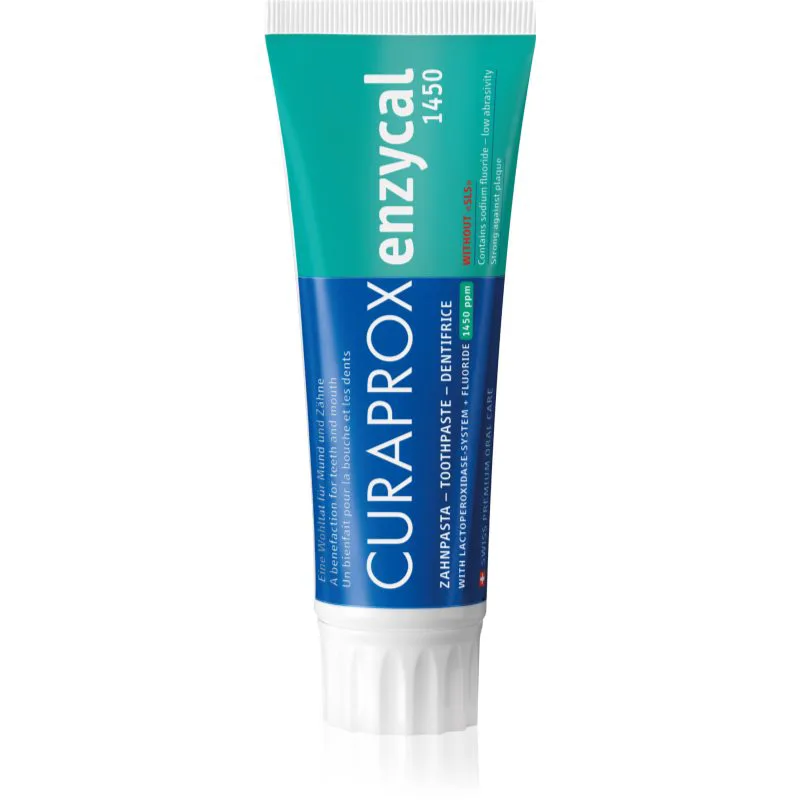 Curaprox Enzycal 1450 οδοντόκρεμα 1450 ppm 75 ml