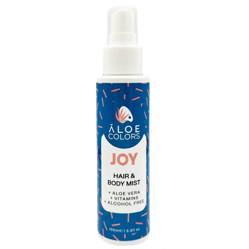 Aloe Colors Joy Hair & Body Mist Σπρέι Σώματος & Μαλλιών με Ξυλώδες Άρωμα που Χαρίζει Φρεσκάδα & Διακριτική Πολυτέλεια που Διαρκεί 100ml