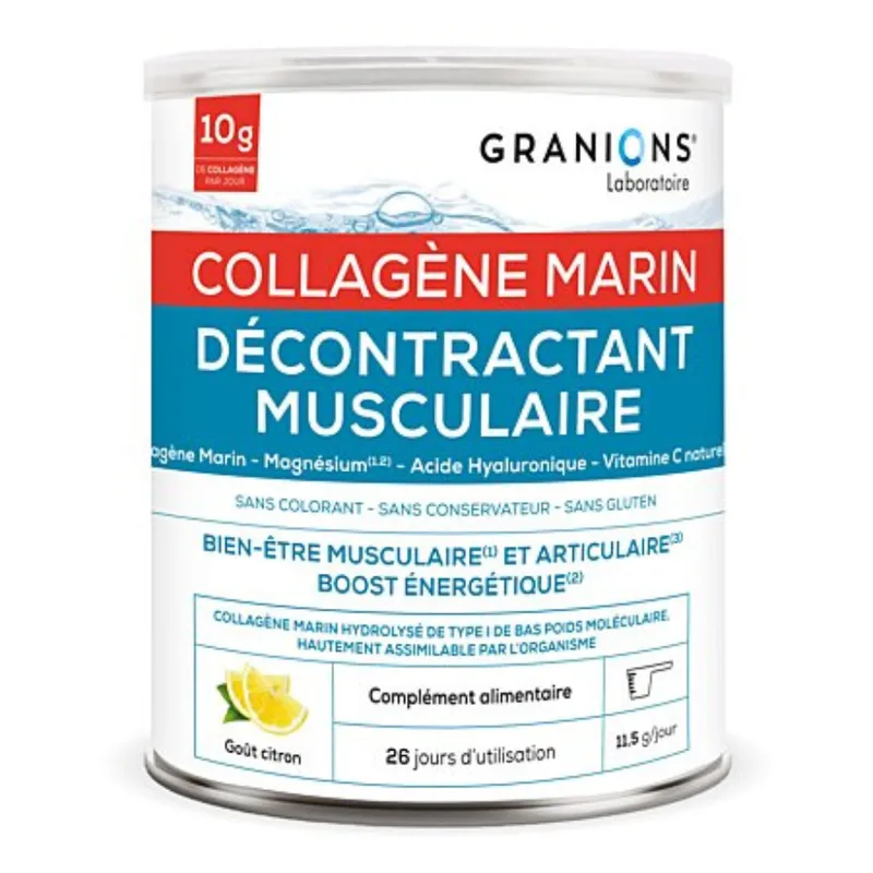 Granions Marine Collagen Muscle Decontractor 300g